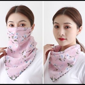 NEW Face Mask Scarf Floral